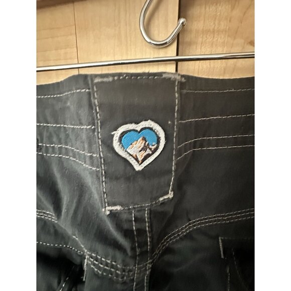 Kuhl Pants Womens 10 Black Splash Roll Up Pants Lightweight Breathable Quick Dry - Picture 5 of 9